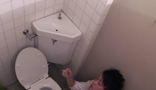 Exotic Japanese girl in Incredible JAV censored Bathroom, Big Tits clip