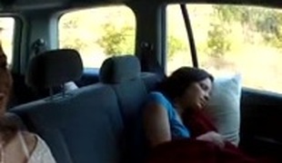 Legal Age Teenager roadtrip turns into a buttfucking party